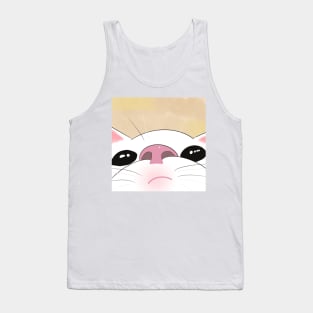 Little curious cat meme Tank Top